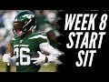 Fantasy Football 2019 Week 8 Start 'em Sit 'em (TIMESTAMPS)