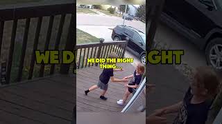 Quick-Thinking Kids Save Their Mother Just In Time ❤️👮‍♂️