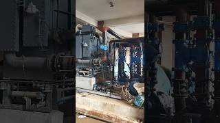 Steam Absorption Chiller pipe line installation - Ongoing #chiller #steam #shorts