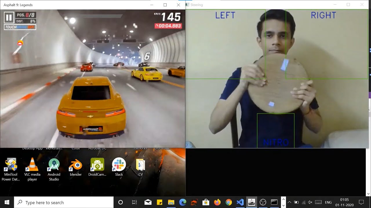 Steering Wheel in OpenCV - Tutorial - YouTube