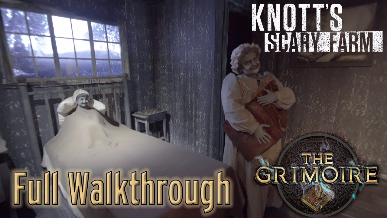The Grimoire Full Walkthrough | FINAL YEAR at Knott's Scary Farm | Knott's Berry Farm 2025