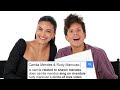 Camila mendes and rudy mancuso answer the webs most searched questions  wired