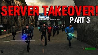 ADMIN TRIES TO GET MY IP! (GMOD SERVER TAKEOVER #3)