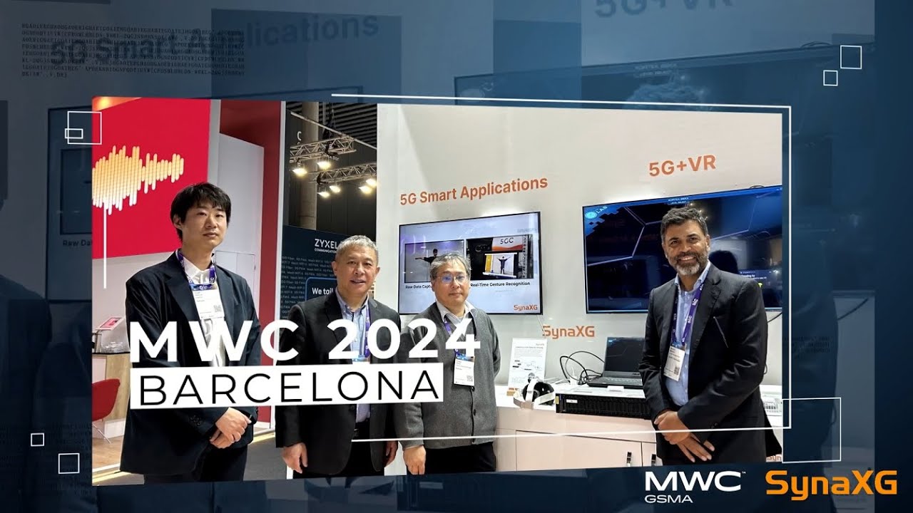 SynaXG at MWC 2024 Barcelona - YouTube