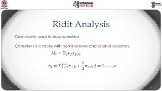 Ordinal data analysis II