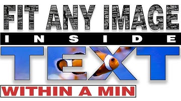 Fit image into Shape using Photoshop | Clipping Mask tutorial - part 1 |