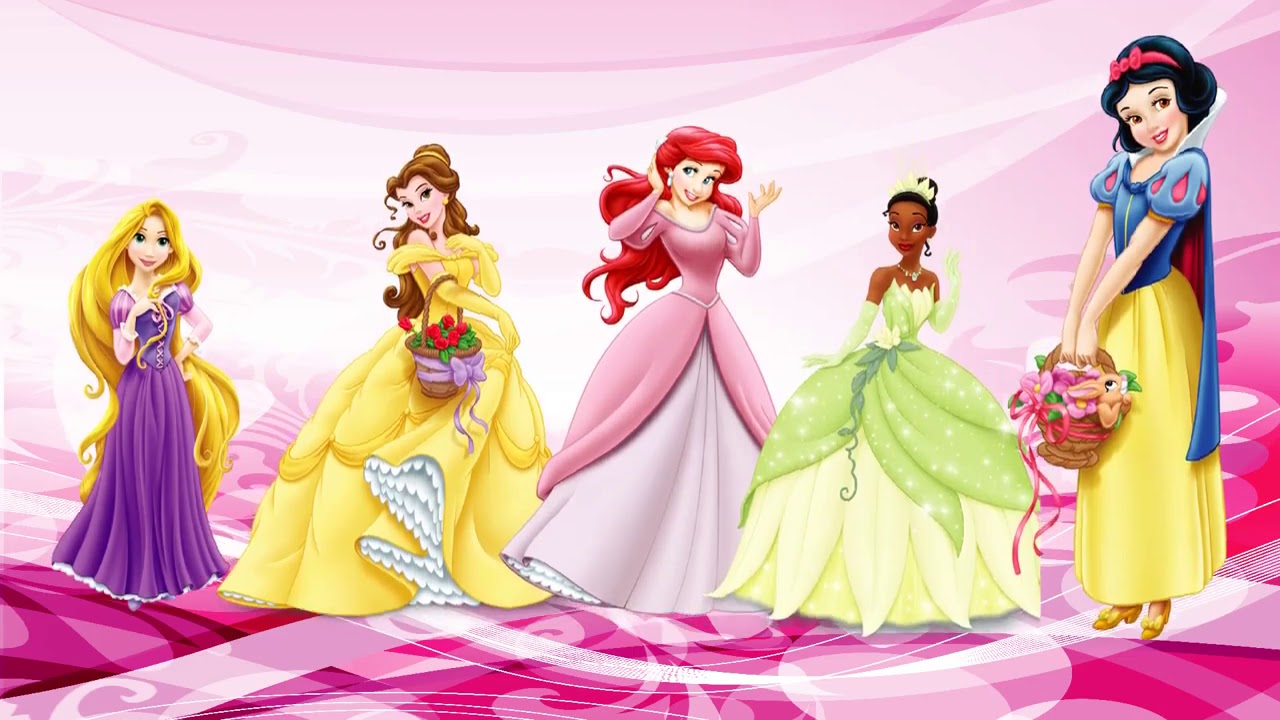 Disney Princess Finger Family, finger family song, finger family lyrics ...