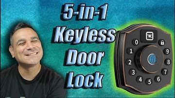 Geek Smart 5-in-1 Keyless Entry Deadbolt Smart Door Locks Setup