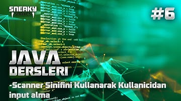 Java Dersleri| Scanner Sınıfı | #6