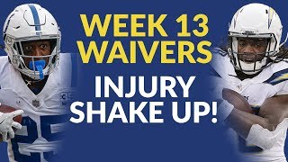 Injuries To Melvin Gordon And Marlon Mack Take Center Stage In The Week 13 Waiver Wire