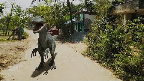 Raptor animation test Blender