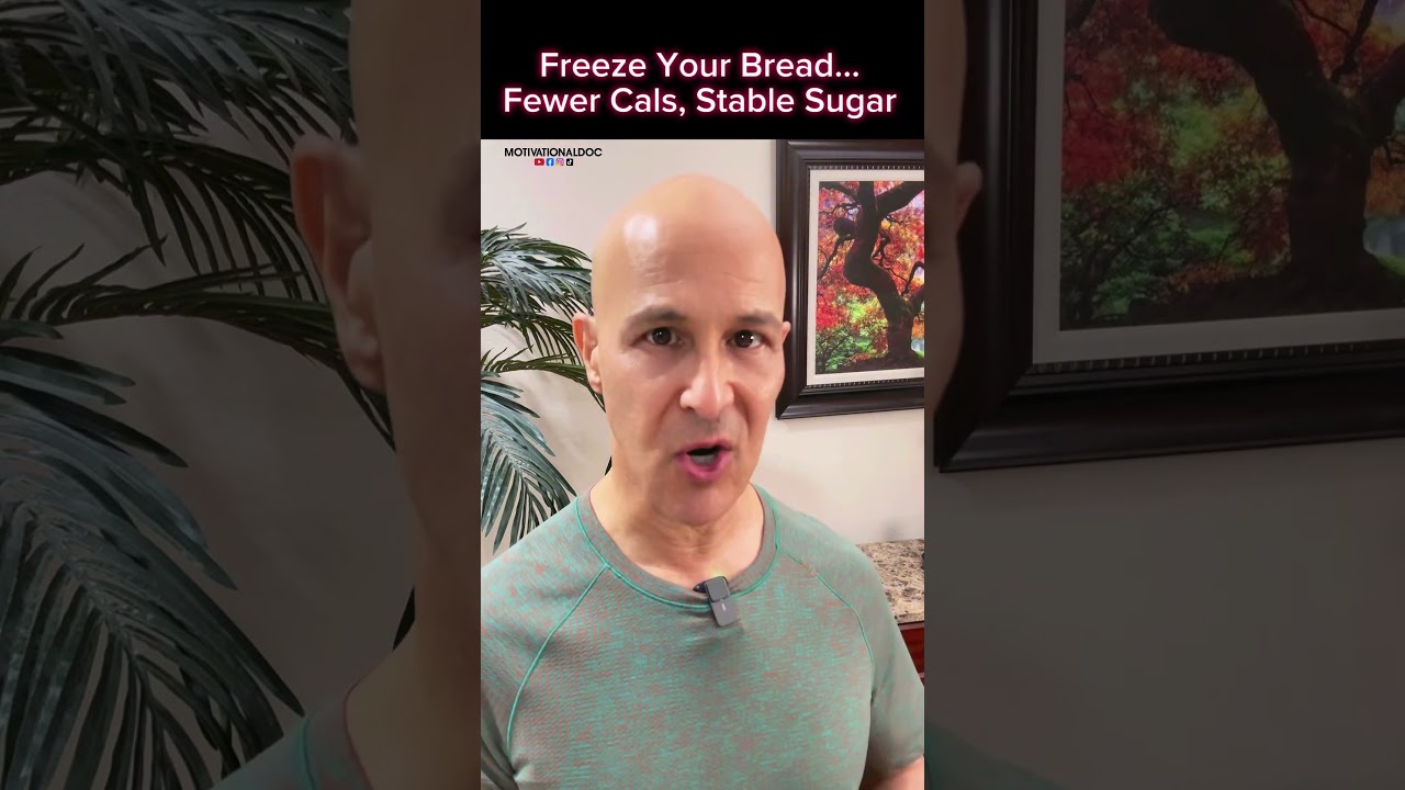 Freeze & Toast Your Bread…Get Fewer Calories and Stable Blood Sugar!  Dr. Mandell