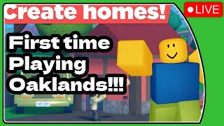 🔴LIVE! Roblox oaklands for the first time!!
