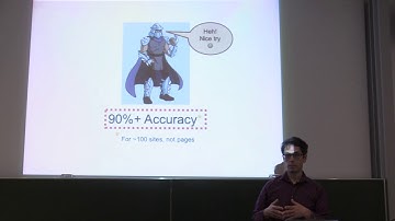 COSIC seminar "Deep Fingerprinting: Undermining Website Fingerprinting Defenses..." (Matt Wright)