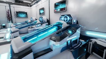 Modular Scifi Interior - Unreal Engine Update