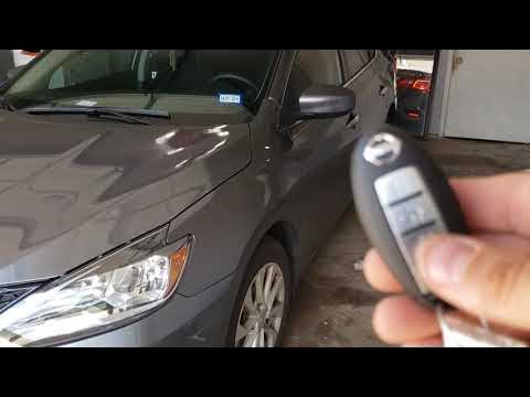 2019 Nissan Sentra remote start - YouTube