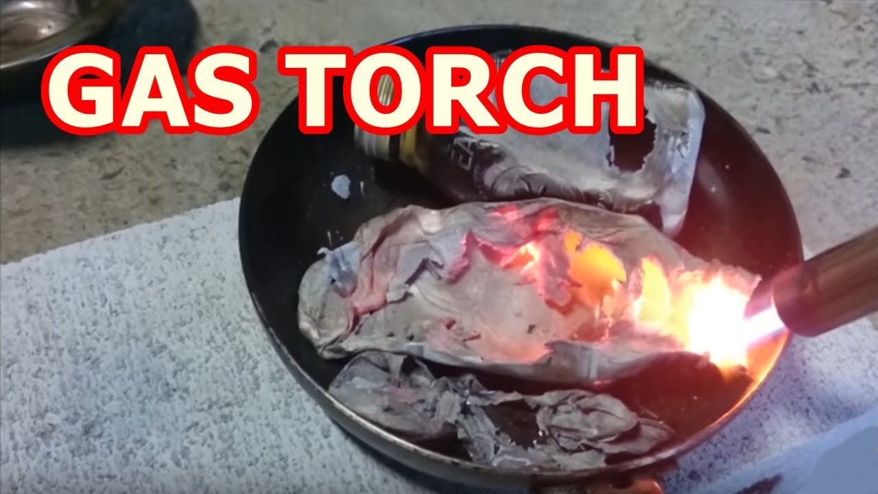 EXPERIMENT GAS TORCH vs Aluminium can Melting YouTube
