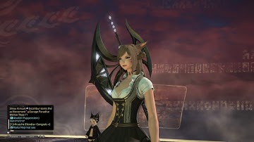 Final Fantasy XIV: E12S Final Boss (P2) First Clear WAR POV