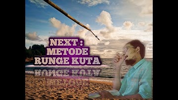 Runge Kutta: Modifikasi Metode Euler