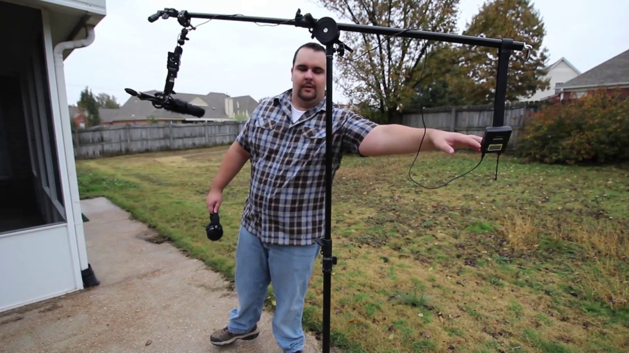 How to make a wireless boom mic rig YouTube
