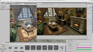 Using Mini Metaverse Scene in Octane for Unity - Lighting