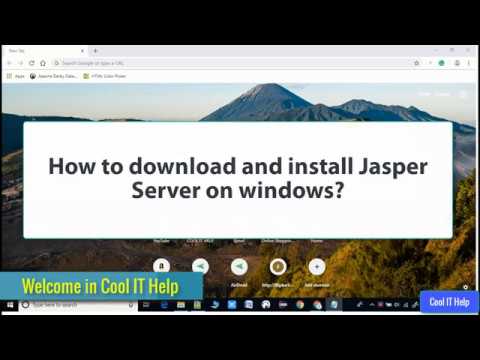 How to download and install jasper server on windows?