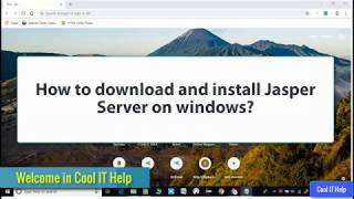 How to download and install jasper server on windows? screenshot 5