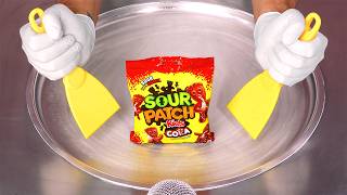 ASMR -30°C Sour Patch Kids & Cola Fusion: Satisfying & Flavorful!