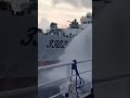 China unleashes water cannons on Philippine vessel #shorts