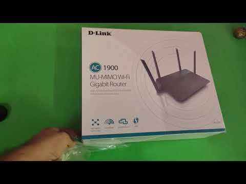 D-Link WIFI | DIR‑878 AC1900 MU‑MIMO Wi‑Fi Router  True unboxing