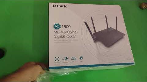 D-Link WIFI | DIR‑878 AC1900 MU‑MIMO Wi‑Fi Router  True unboxing