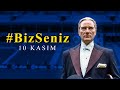 Stadımızda Atamız İçin 10 Kasım Saygı Zinciri #BizSeniz