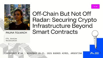 Off-Chain But Not Off Radar - DeFi Security Summit 2025