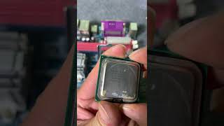 Installing a 2007 CPU in 2026! 😲 #Shorts