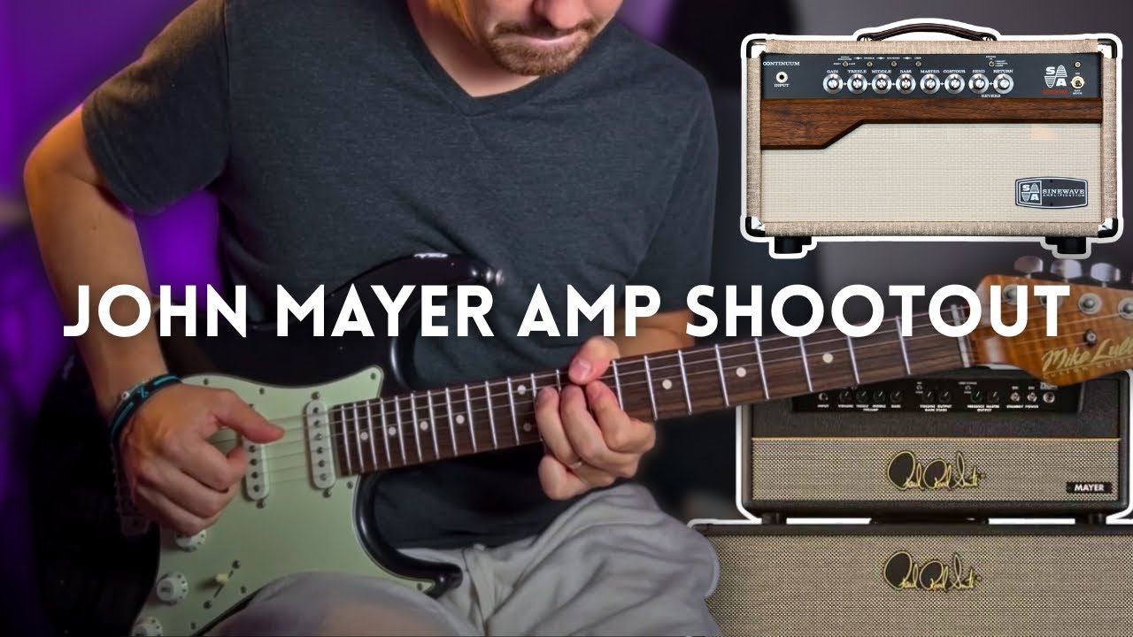 PRS JMOD 100 vs Sinewave Continuum- John Mayer Amp Shootout (Quad Cortex)