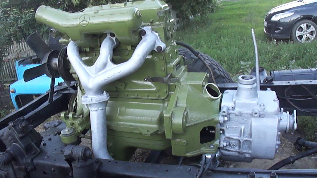 Как снять двигатель с газона газон с сердцем мерседес - YouTube