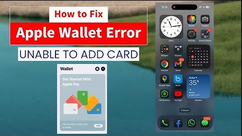 How to Fix Apple Pay Not Working | Apple Wallet Card Adding Solved 2024