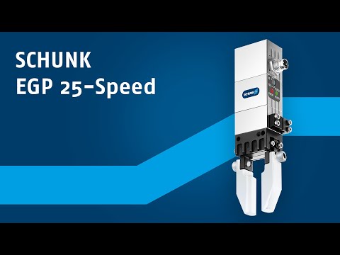Der Elektrische Kleinteilegreifer EGP 25-Speed von SCHUNK