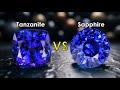 Differences between tanzanite and sapphire gemstones