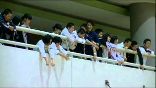 04223 20140426関東予選女子団体型組手初戦後