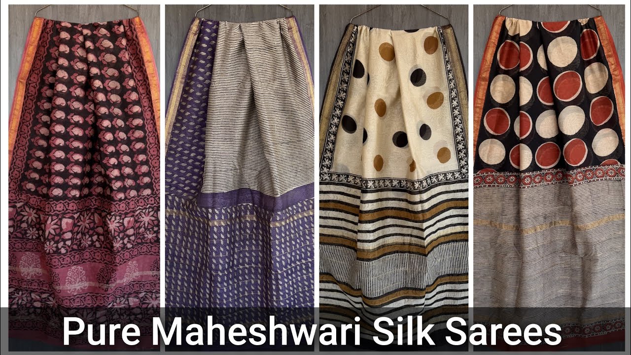 New Maheshwari Silk Sarees | Wholesale Price | Cod Available 👍 #maheshwarisarees 