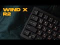 Wind x r2  pom plate  durock lavender switch  mv terminal keycap  sound test