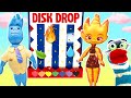 Fizzy Plays Disney Pixar&#39;s Elemental Wade And Ember Disk Drop Game | Fun Videos For Kids