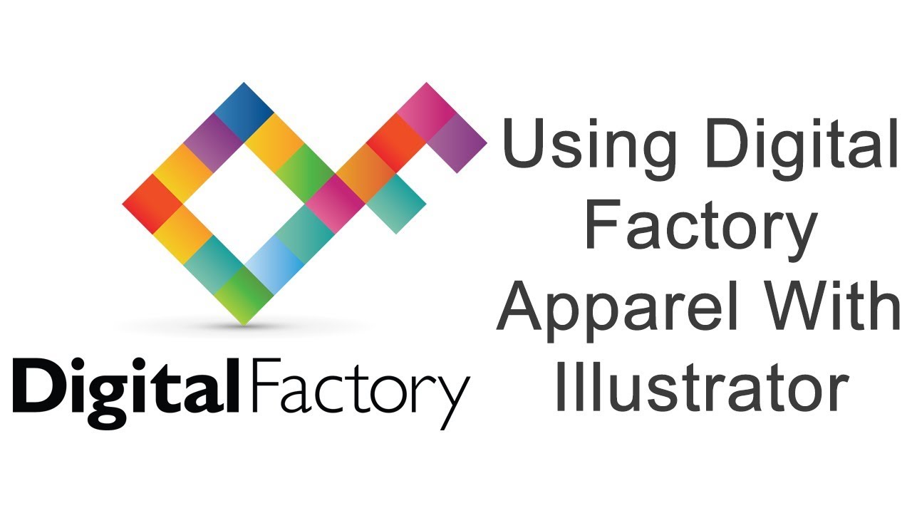 Using Digital Factory Apparel With Illustrator - YouTube