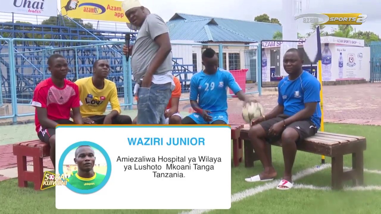 Azam TV: SOKA KIJIWENI - Waziri Junior wa Azam FC