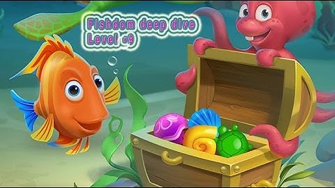 Fishdom Deep Dive level #9 full HD Game