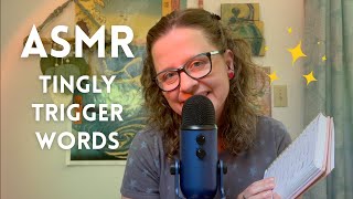 ASMR Whispering Your Favorite Tingly Trigger Words (200% mic sensitivity mouth sounds)