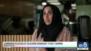 Lawmaker accused of blocking honorary street naming