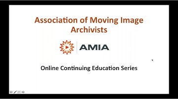 AMIA Online | Personal Collections - Digitization (2 of 2)