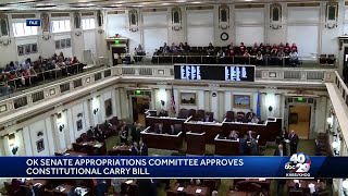 Senate committee passes bill allowing permitless carry in Oklahoma